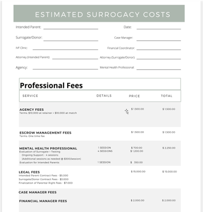 How to Compare Agencies estimated costs