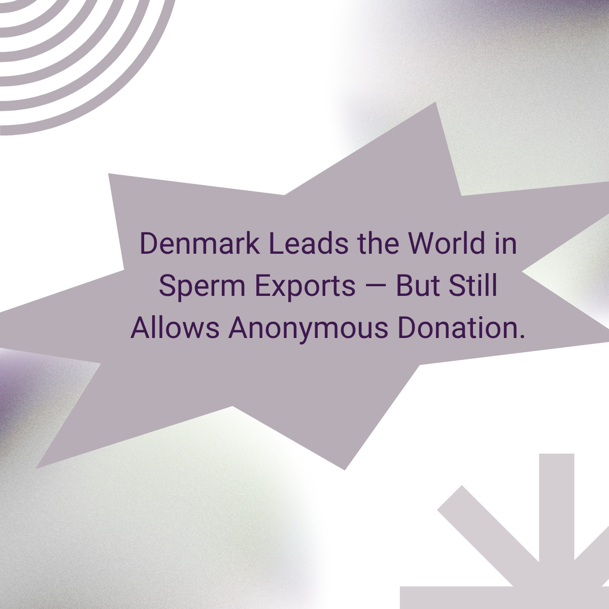 Denmark should lead open donation