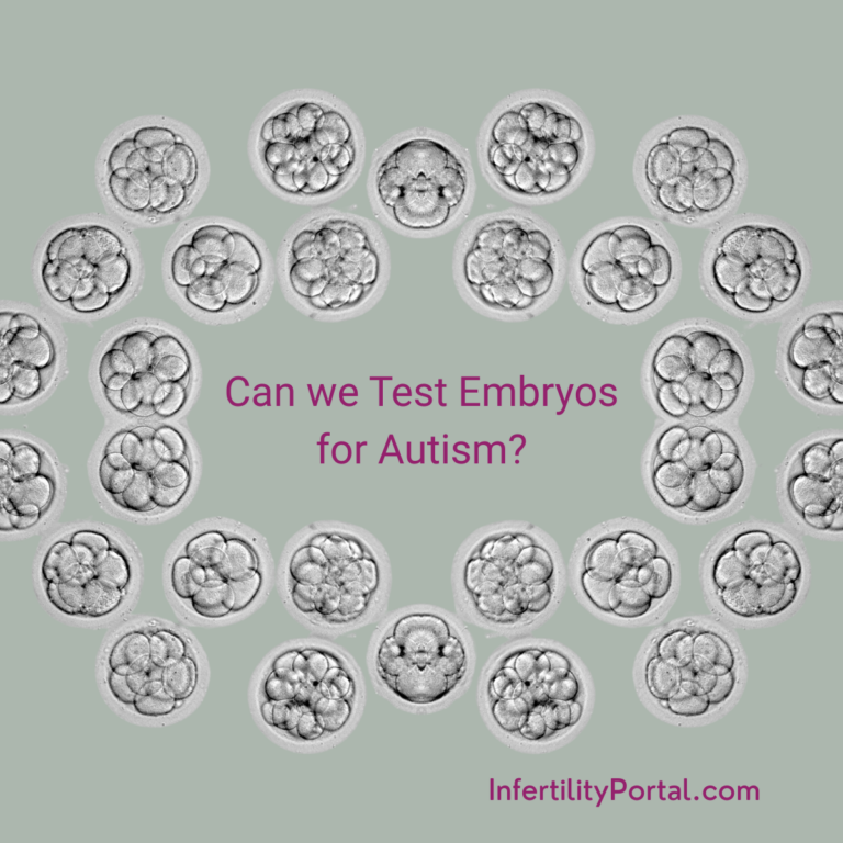 Testing Embryos for Autism