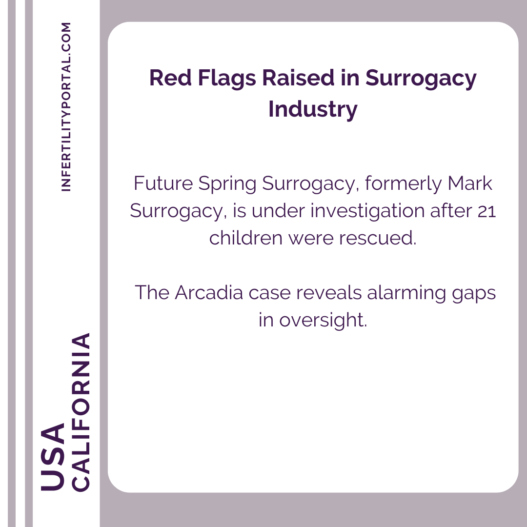 Mark Surrogacy Agency Scandal