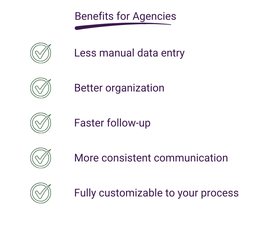 Benefits for Agencies