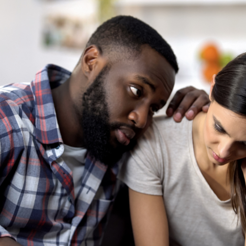 Getting pregnant after miscarriage sad people